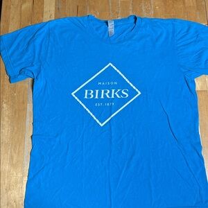 American Apparel Birks Blue T-Shirt